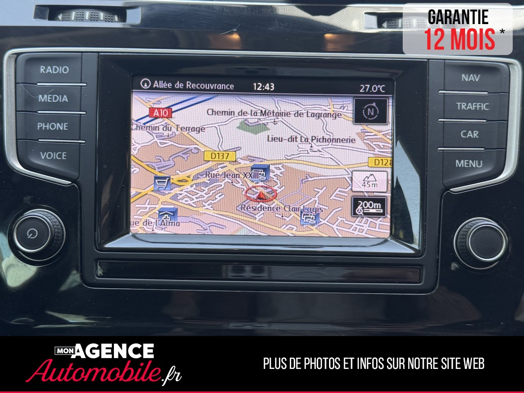 Volkswagen GOLF VII 1.4 TSI 122 BLUEMOTION TECHNOLOGY CUP DSG7 5P