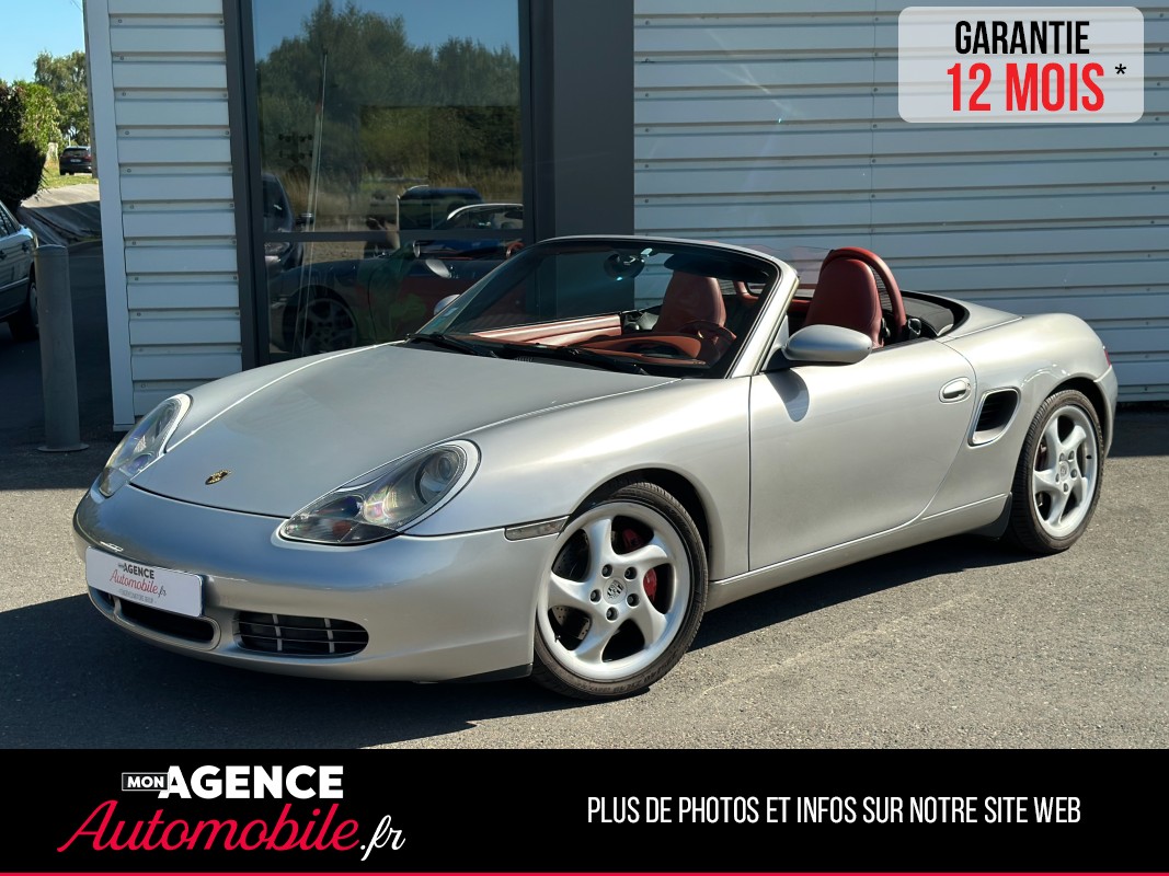 Porsche BOXSTER S 986 3.2 I Tiptronic 252 Ch *Cuir Terracotta*Carnet D'entretien*Pack Alu / GARANTIE 12 MOIS