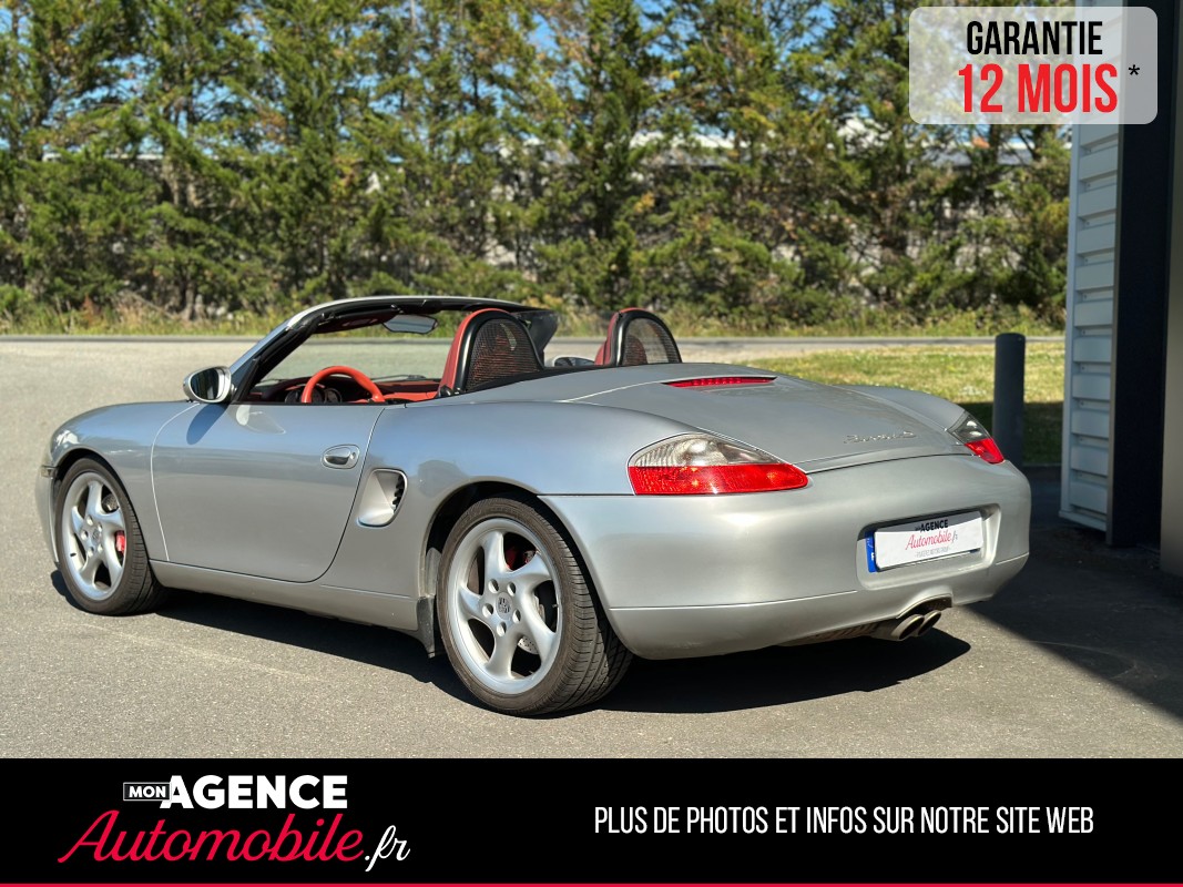 Porsche BOXSTER S 986 3.2 I Tiptronic 252 Ch *Cuir Terracotta*Carnet D'entretien*Pack Alu / GARANTIE 12 MOIS