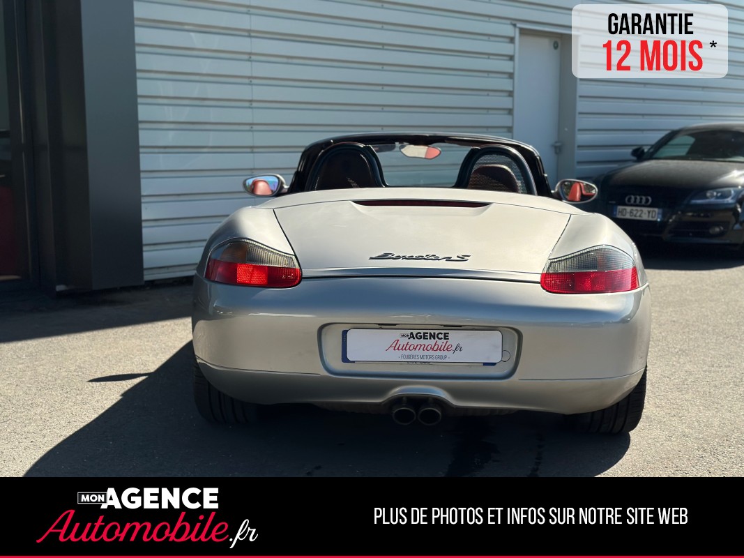 Porsche BOXSTER S 986 3.2 I Tiptronic 252 Ch *Cuir Terracotta*Carnet D'entretien*Pack Alu / GARANTIE 12 MOIS