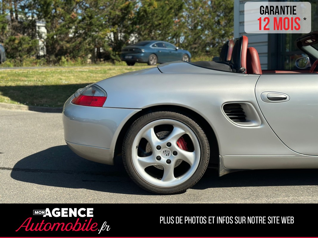 Porsche BOXSTER S 986 3.2 I Tiptronic 252 Ch *Cuir Terracotta*Carnet D'entretien*Pack Alu / GARANTIE 12 MOIS