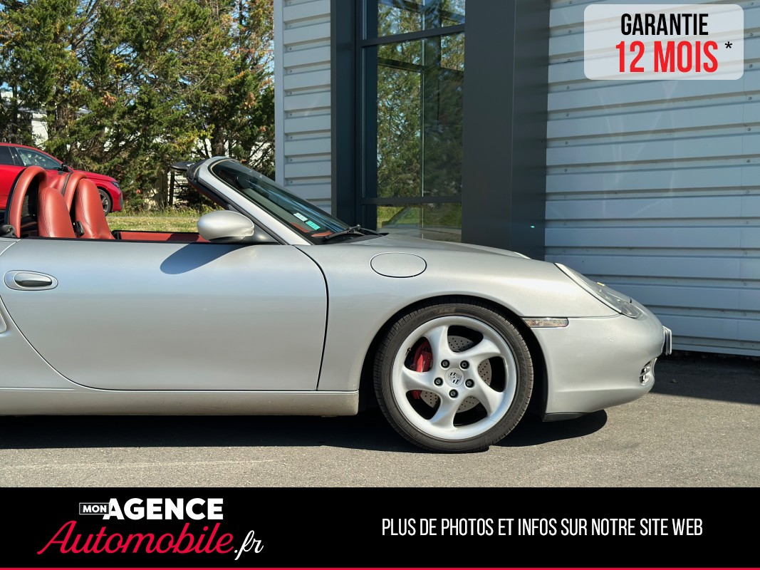Porsche BOXSTER S 986 3.2 I Tiptronic 252 Ch *Cuir Terracotta*Carnet D'entretien*Pack Alu / GARANTIE 12 MOIS