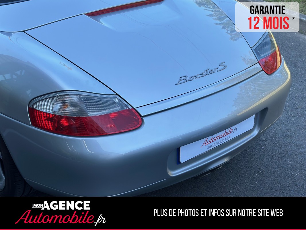 Porsche BOXSTER S 986 3.2 I Tiptronic 252 Ch *Cuir Terracotta*Carnet D'entretien*Pack Alu / GARANTIE 12 MOIS