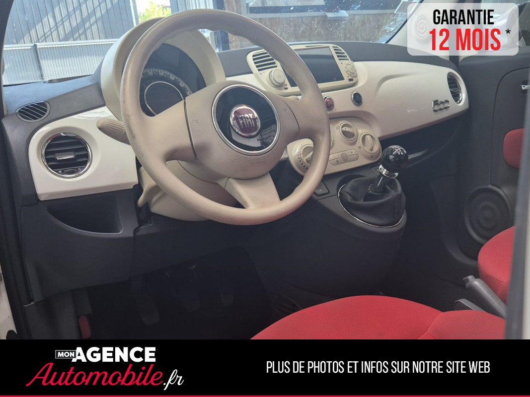 Fiat 500 0.9 85 POP TWIN AIR / TOIT OUVRANT