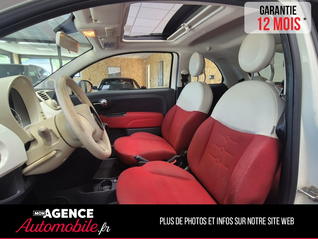 Fiat 500 0.9 85 POP TWIN AIR / TOIT OUVRANT