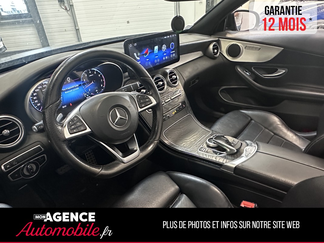 Mercedes CLASSE C C220 CABRIOLET AMG LINE GARANTIE 12 MOIS