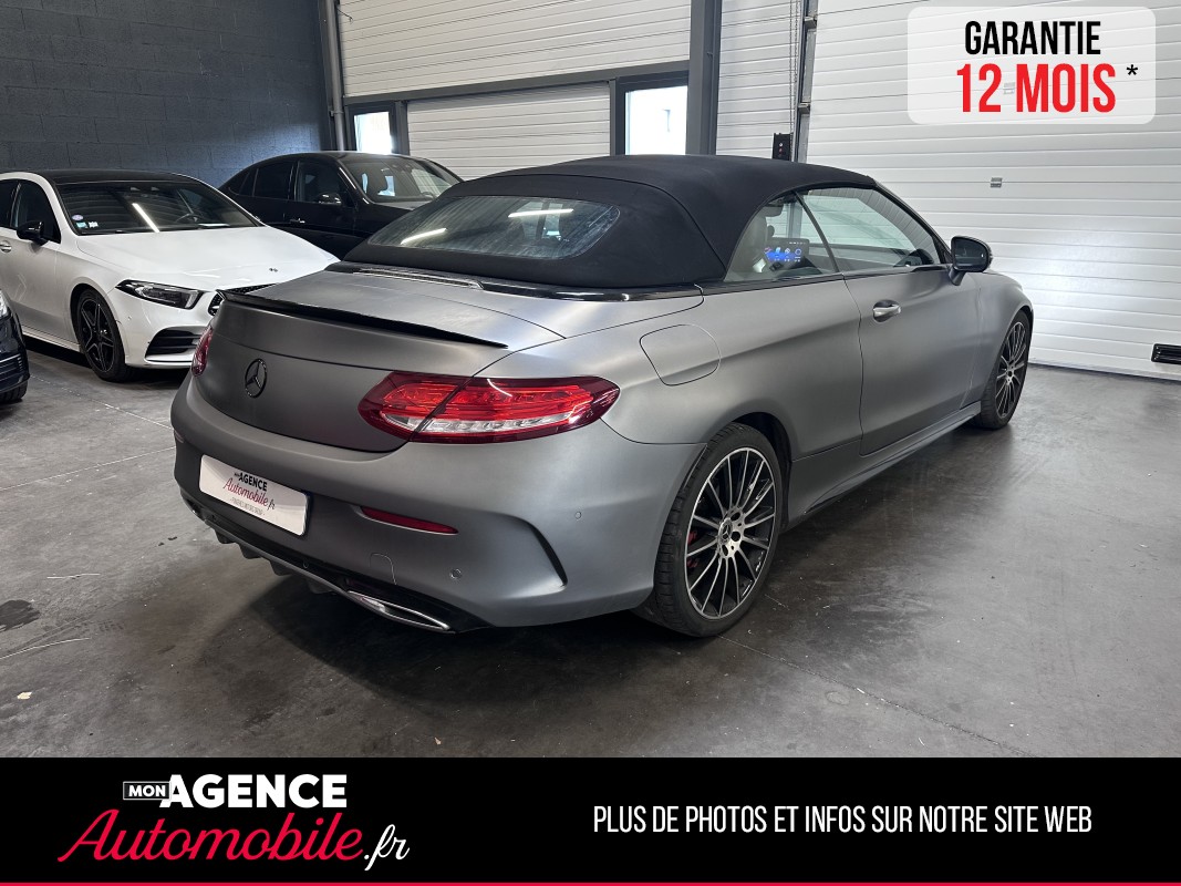 Mercedes CLASSE C C220 CABRIOLET AMG LINE GARANTIE 12 MOIS