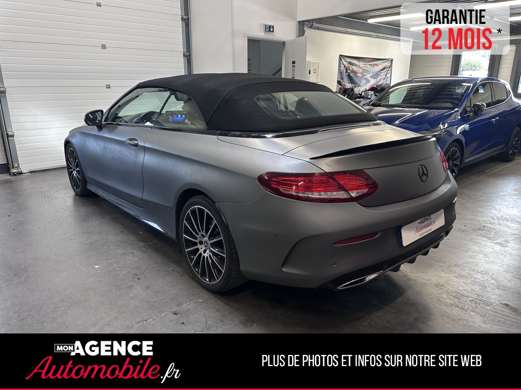 Mercedes CLASSE C C220 CABRIOLET AMG LINE GARANTIE 12 MOIS