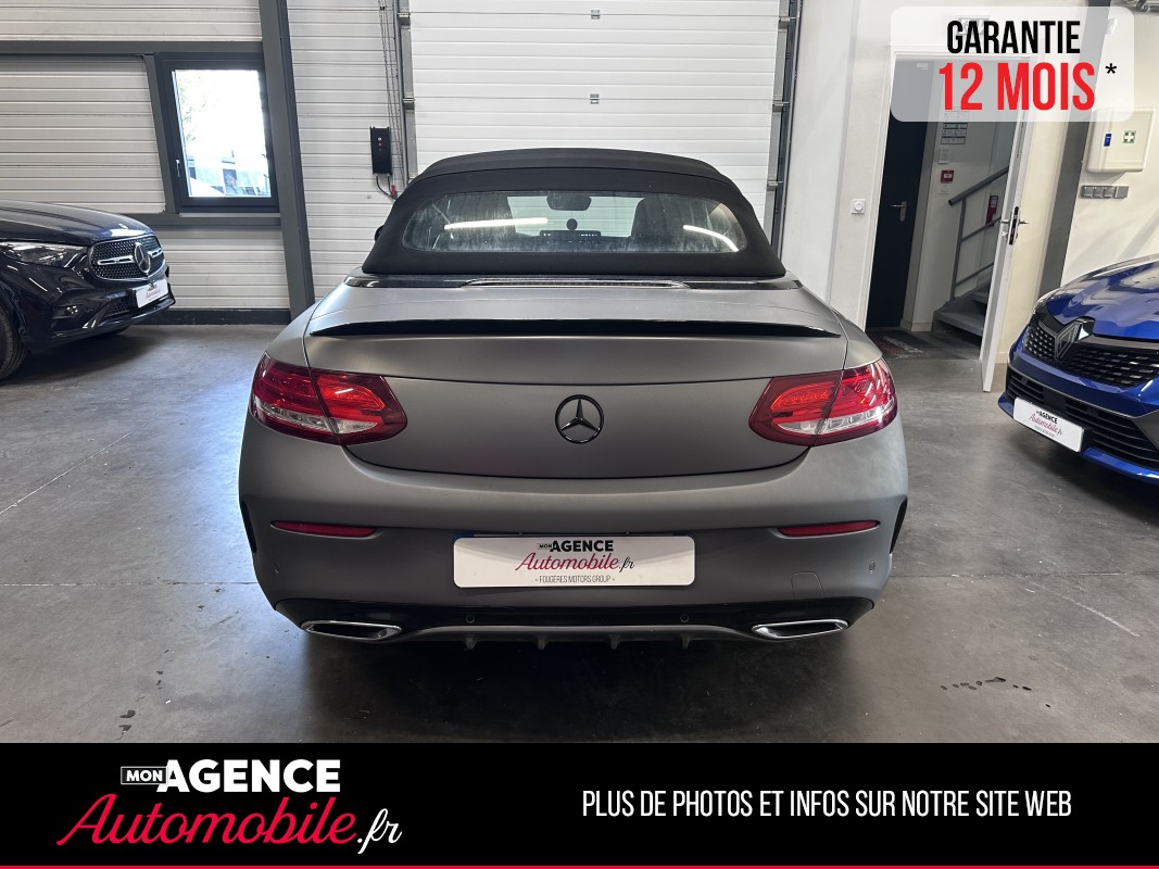 Mercedes CLASSE C C220 CABRIOLET AMG LINE GARANTIE 12 MOIS