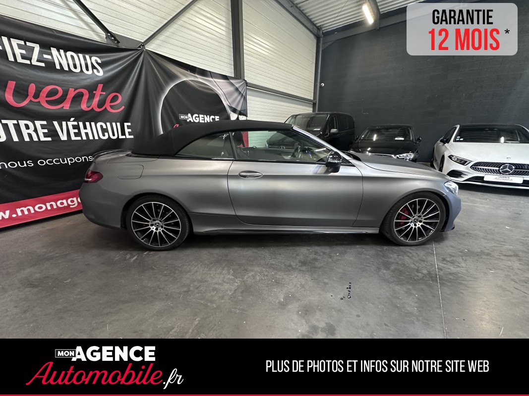 Mercedes CLASSE C C220 CABRIOLET AMG LINE GARANTIE 12 MOIS