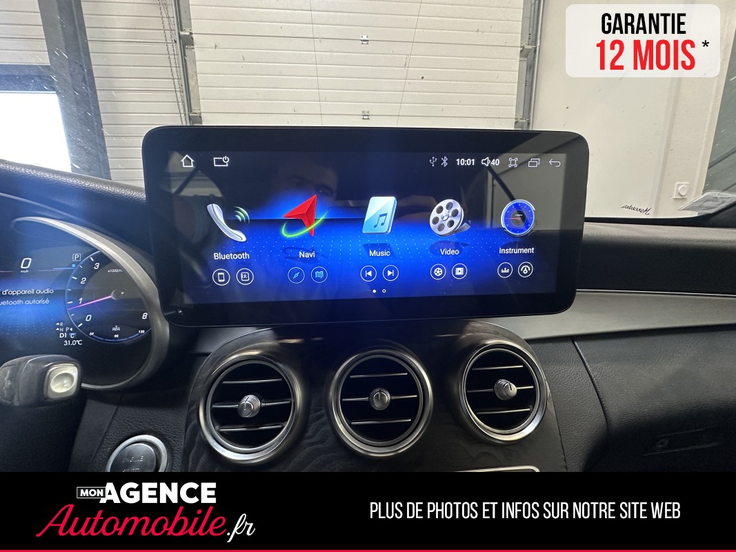 Mercedes CLASSE C C220 CABRIOLET AMG LINE GARANTIE 12 MOIS