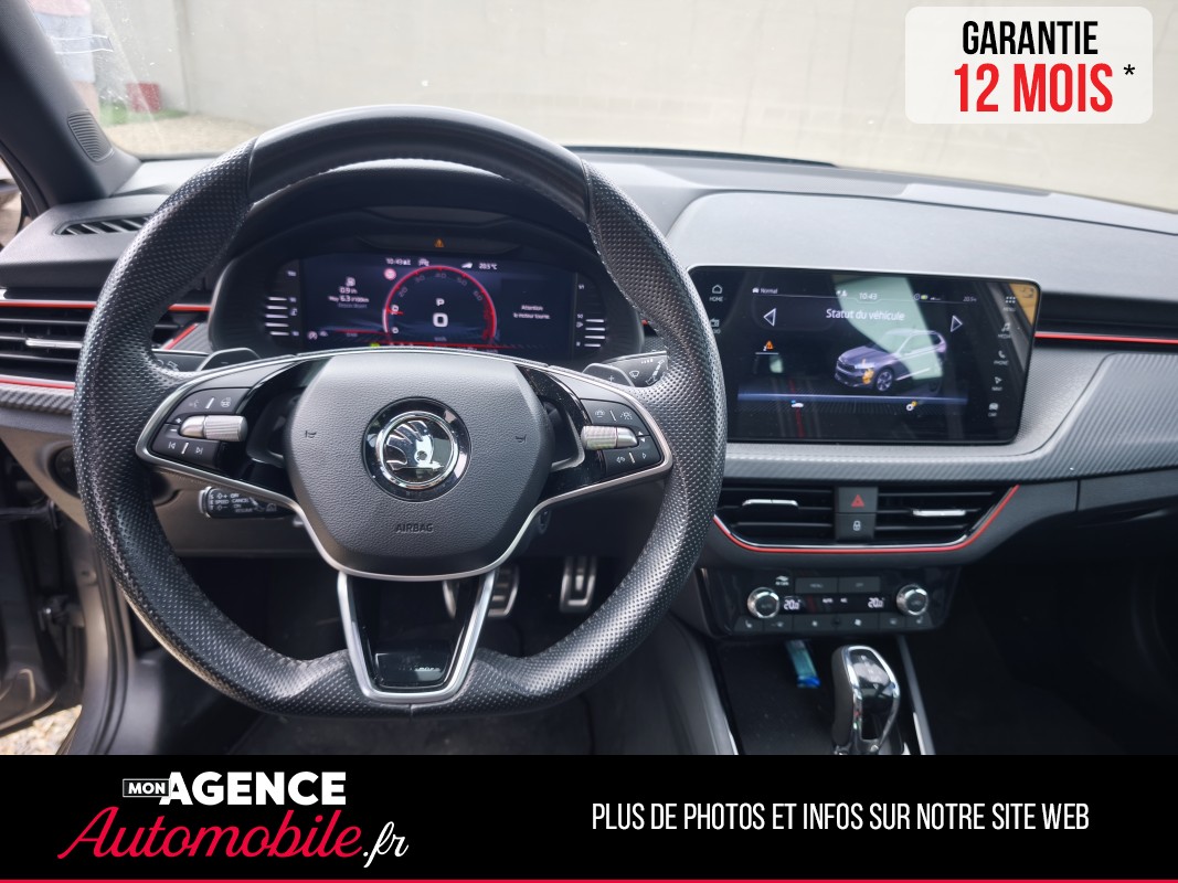 Skoda KAMIQ 1.5 TSI 150 MONTE-CARLO DSG / Garantie 12 Mois