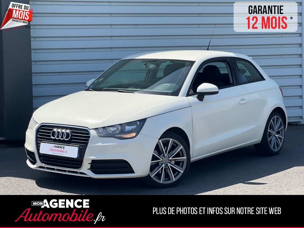 Audi A1 AMBIENTE 1.6 TDI 105 Ch Jantes Ambition Luxe *Kit Distribution OK / GARANTIE 12 MOIS