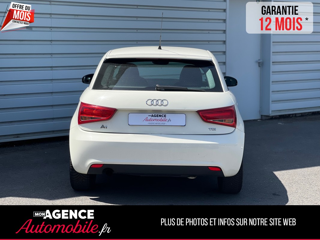 Audi A1 AMBIENTE 1.6 TDI 105 Ch Jantes Ambition Luxe *Kit Distribution OK / GARANTIE 12 MOIS