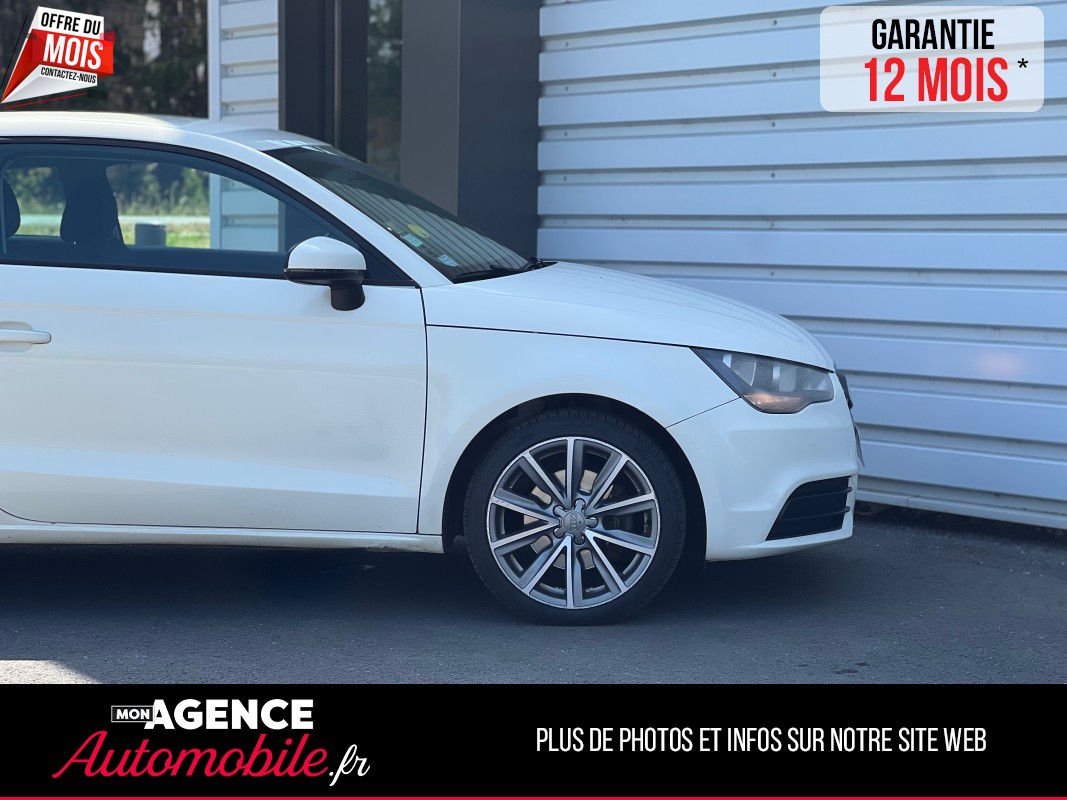 Audi A1 AMBIENTE 1.6 TDI 105 Ch Jantes Ambition Luxe *Kit Distribution OK / GARANTIE 12 MOIS