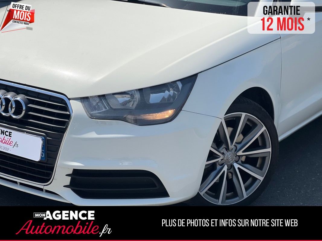 Audi A1 AMBIENTE 1.6 TDI 105 Ch Jantes Ambition Luxe *Kit Distribution OK / GARANTIE 12 MOIS