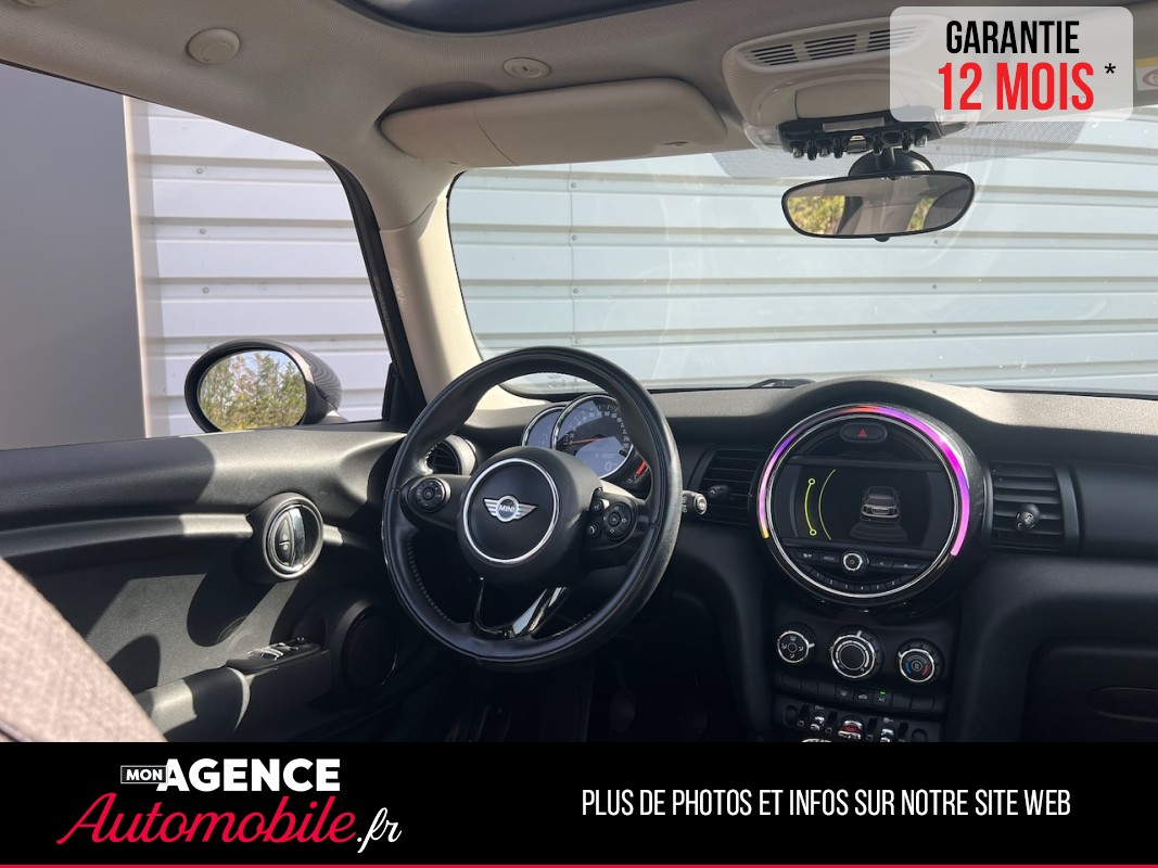 Mini MINI F56 3 Portes One 1.5i 102 Ch BLACKFRIARS *TOIT OUVRANT*RADAR AR* / GARANTIE 12 MOIS