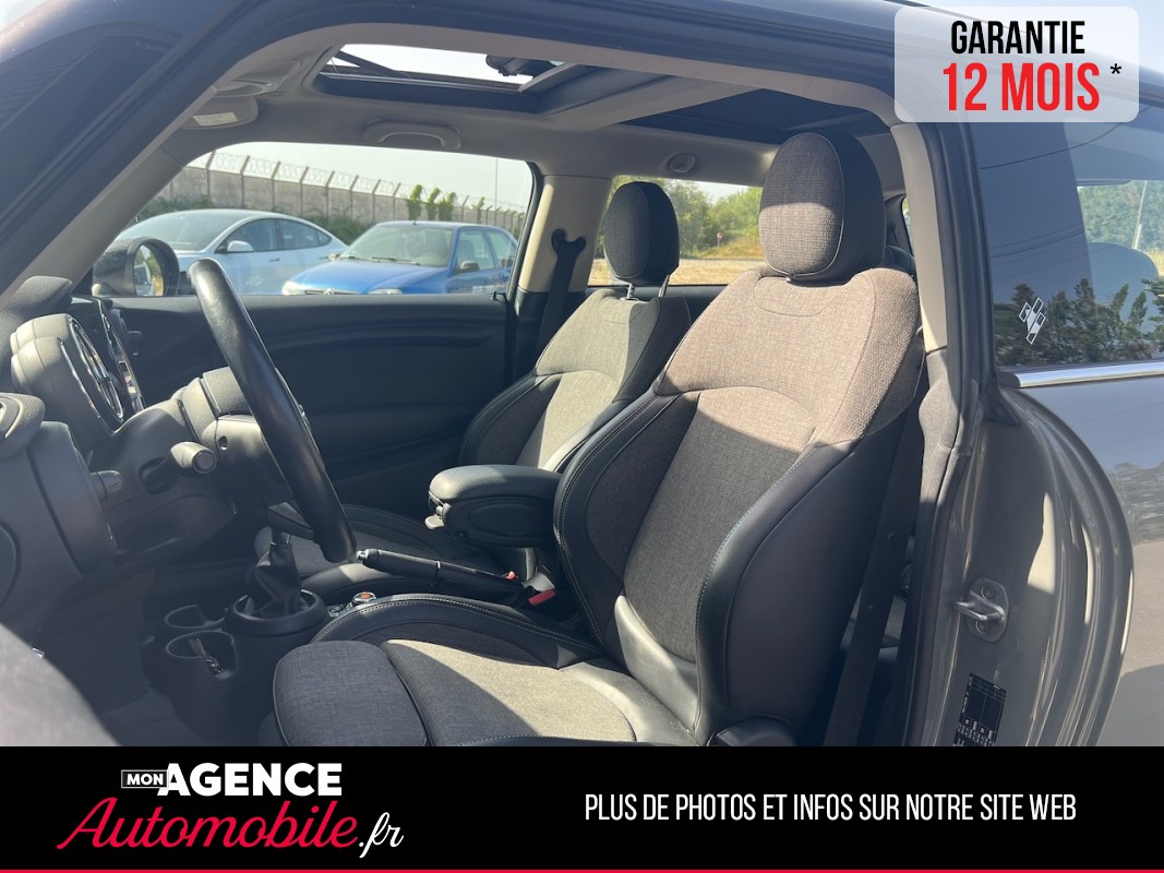 Mini MINI F56 3 Portes One 1.5i 102 Ch BLACKFRIARS *TOIT OUVRANT*RADAR AR* / GARANTIE 12 MOIS