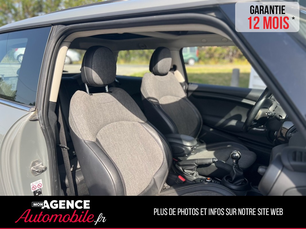 Mini MINI F56 3 Portes One 1.5i 102 Ch BLACKFRIARS *TOIT OUVRANT*RADAR AR* / GARANTIE 12 MOIS