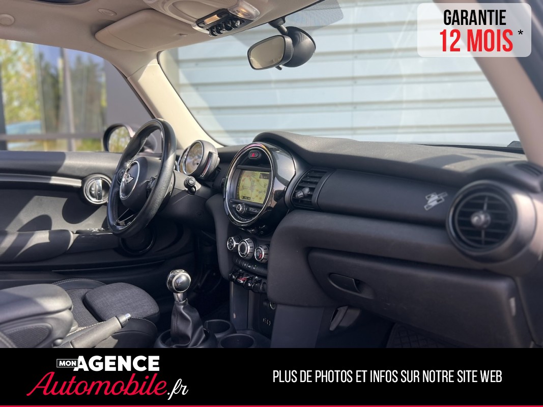 Mini MINI F56 3 Portes One 1.5i 102 Ch BLACKFRIARS *TOIT OUVRANT*RADAR AR* / GARANTIE 12 MOIS