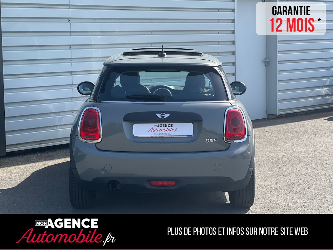 Mini MINI F56 3 Portes One 1.5i 102 Ch BLACKFRIARS *TOIT OUVRANT*RADAR AR* / GARANTIE 12 MOIS
