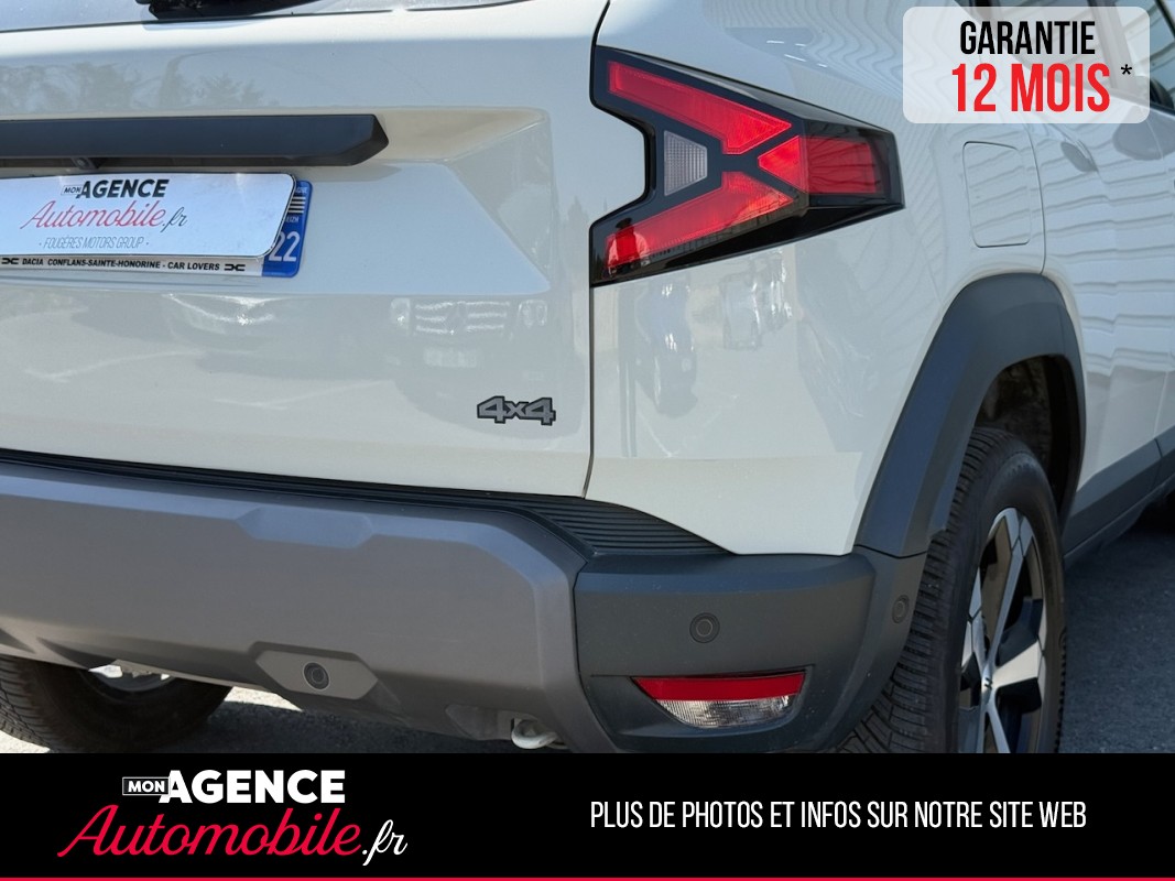 Dacia DUSTER III Tce MILD HYBRID 130ch 4X4 JOURNEY *PACK CITY*PACK COLD* / GARANTIE 12 MOIS