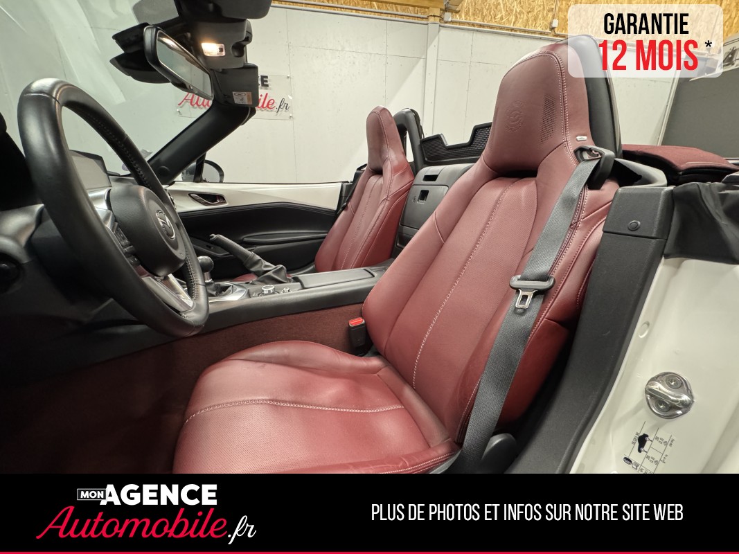 Mazda MX5 IV  100 EME ANNIVERSAIRE Skyactiv-G 1.5 I 132 CH / GARANTIE 12 MOIS