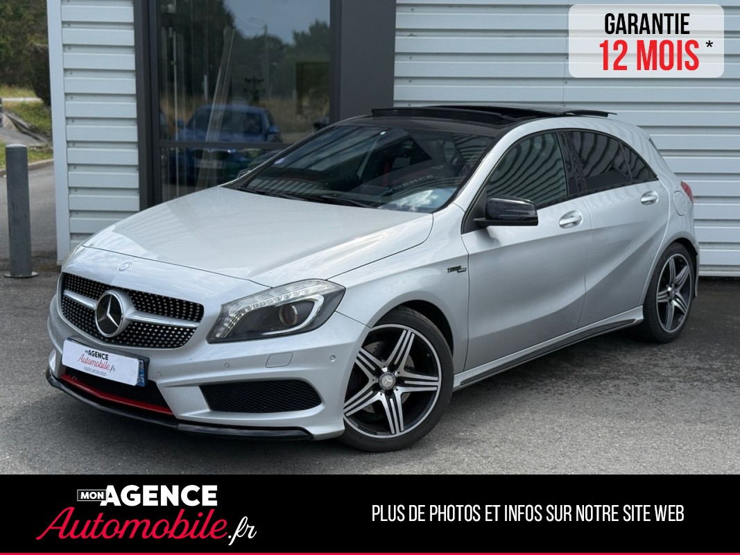 Mercedes CLASSE A 250 SPORT 7G-DCT 2.0i 211 Ch *TOIT OUVRANT*CEINTURES ROUGES*SIEGES CHAUFFANTS*SIEGES ELEC / GARANTIE 12 MOIS