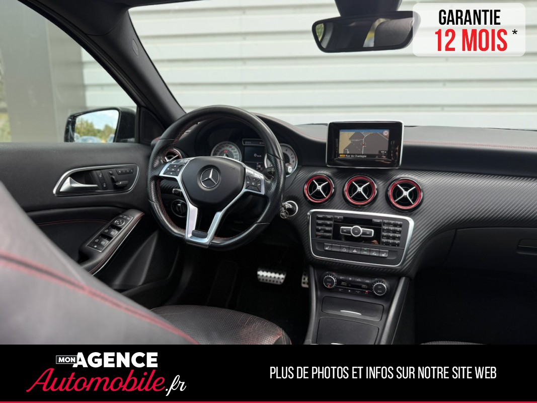 Mercedes CLASSE A 250 SPORT 7G-DCT 2.0i 211 Ch *TOIT OUVRANT*CEINTURES ROUGES*SIEGES CHAUFFANTS*SIEGES ELEC / GARANTIE 12 MOIS
