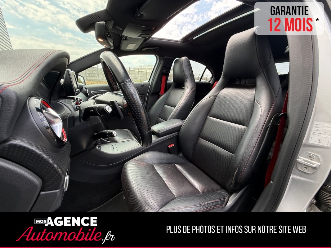 Mercedes CLASSE A 250 SPORT 7G-DCT 2.0i 211 Ch *TOIT OUVRANT*CEINTURES ROUGES*SIEGES CHAUFFANTS*SIEGES ELEC / GARANTIE 12 MOIS