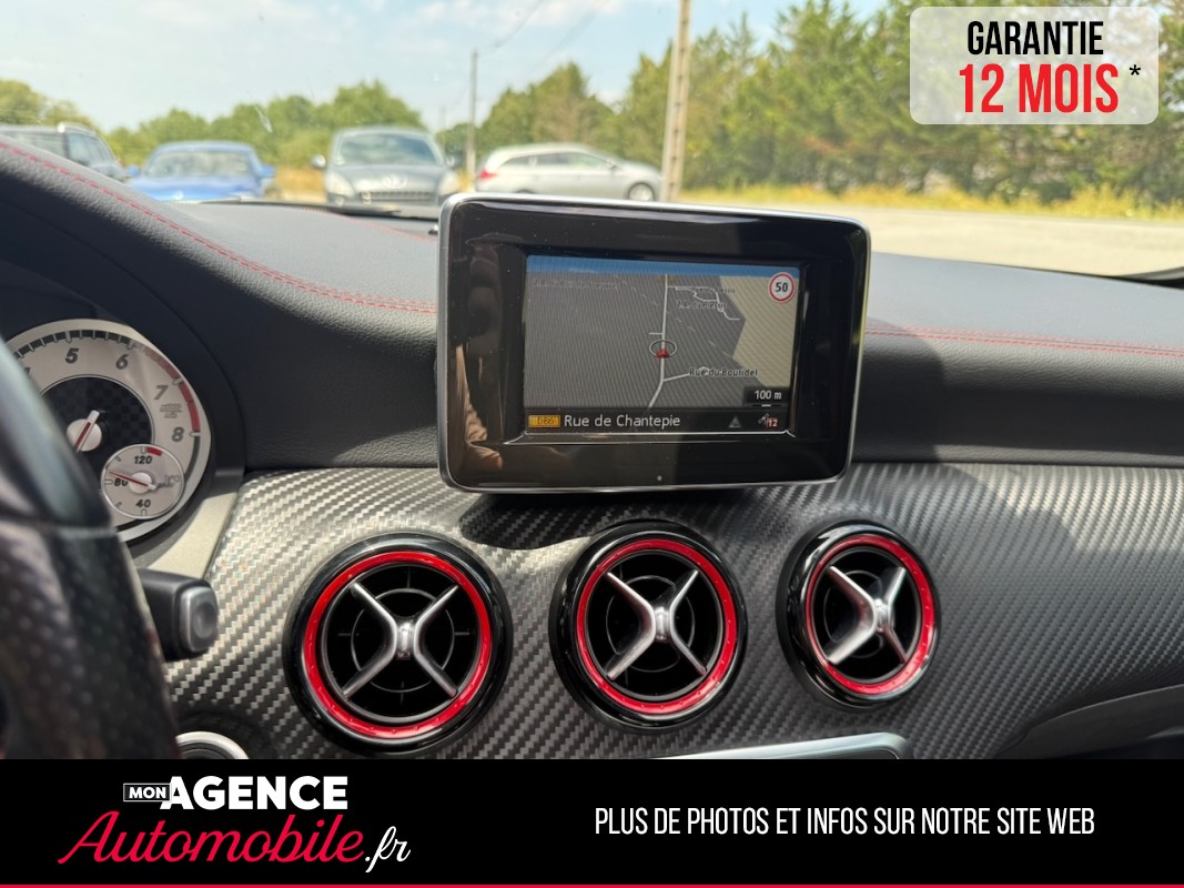 Mercedes CLASSE A 250 SPORT 7G-DCT 2.0i 211 Ch *TOIT OUVRANT*CEINTURES ROUGES*SIEGES CHAUFFANTS*SIEGES ELEC / GARANTIE 12 MOIS