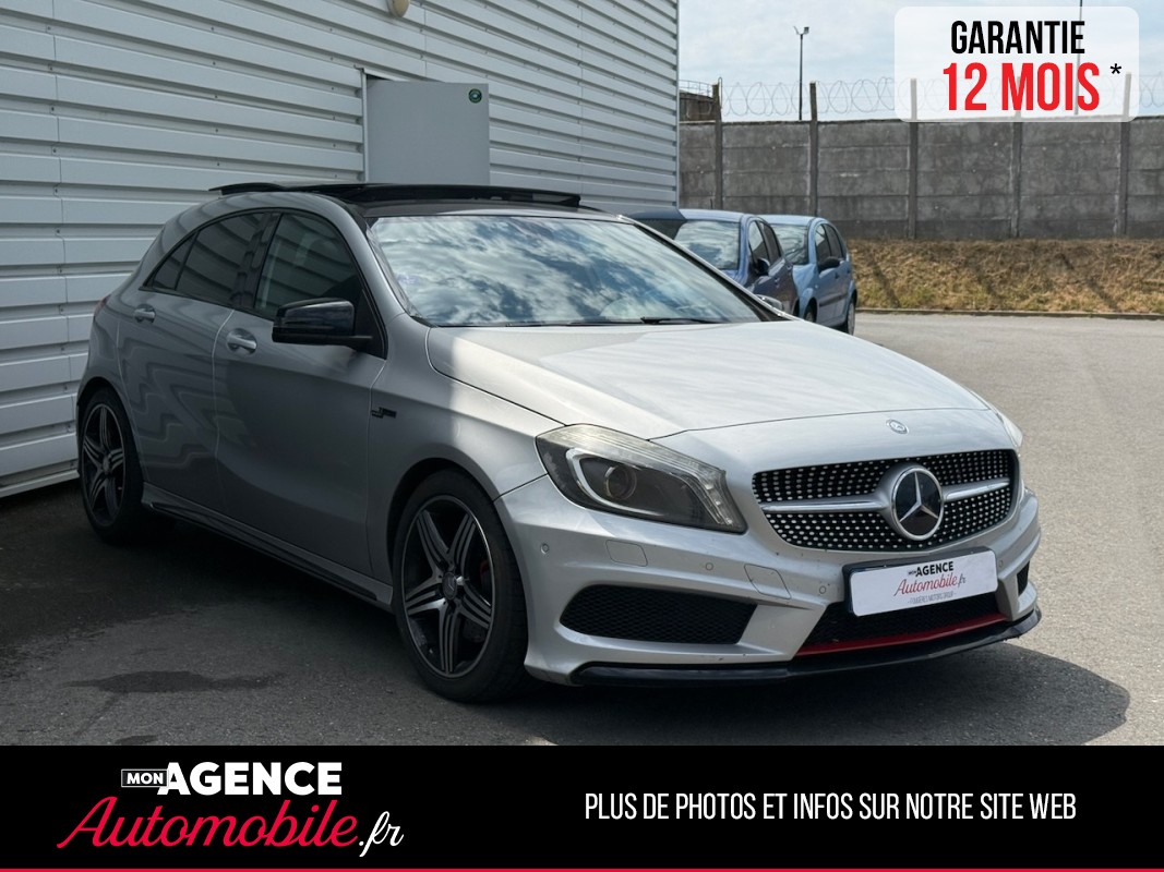 Mercedes CLASSE A 250 SPORT 7G-DCT 2.0i 211 Ch *TOIT OUVRANT*CEINTURES ROUGES*SIEGES CHAUFFANTS*SIEGES ELEC / GARANTIE 12 MOIS