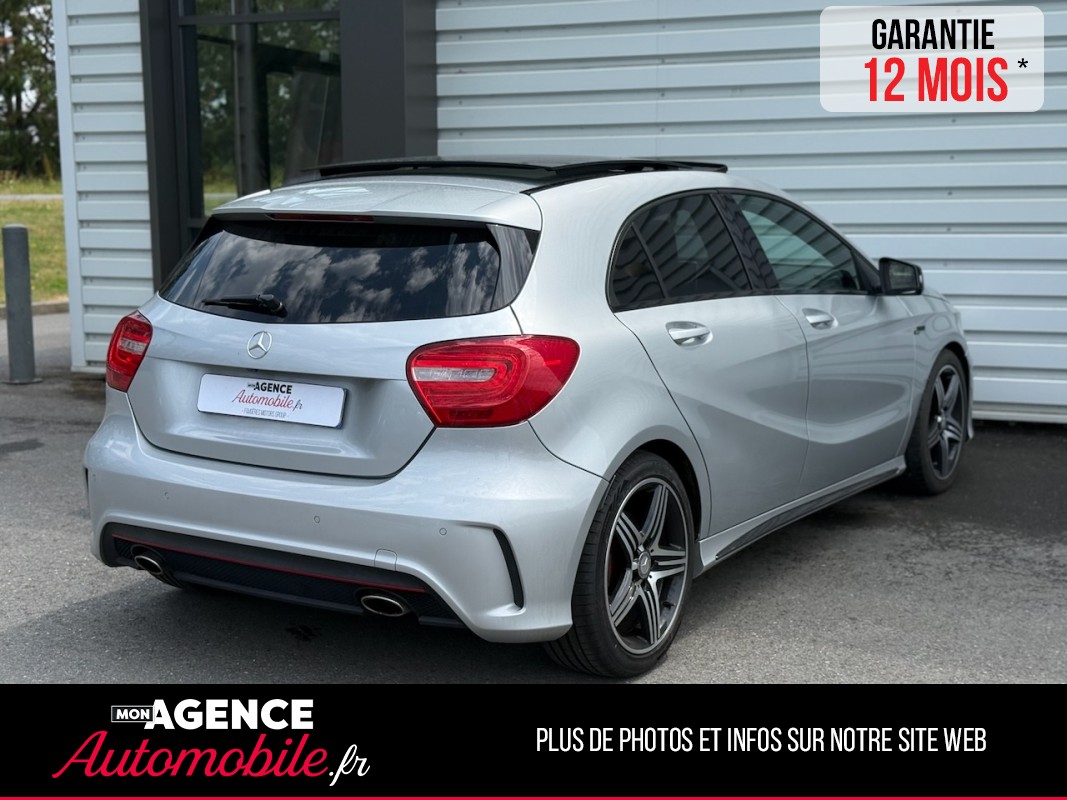 Mercedes CLASSE A 250 SPORT 7G-DCT 2.0i 211 Ch *TOIT OUVRANT*CEINTURES ROUGES*SIEGES CHAUFFANTS*SIEGES ELEC / GARANTIE 12 MOIS