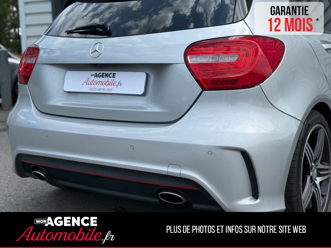 Mercedes CLASSE A 250 SPORT 7G-DCT 2.0i 211 Ch *TOIT OUVRANT*CEINTURES ROUGES*SIEGES CHAUFFANTS*SIEGES ELEC / GARANTIE 12 MOIS