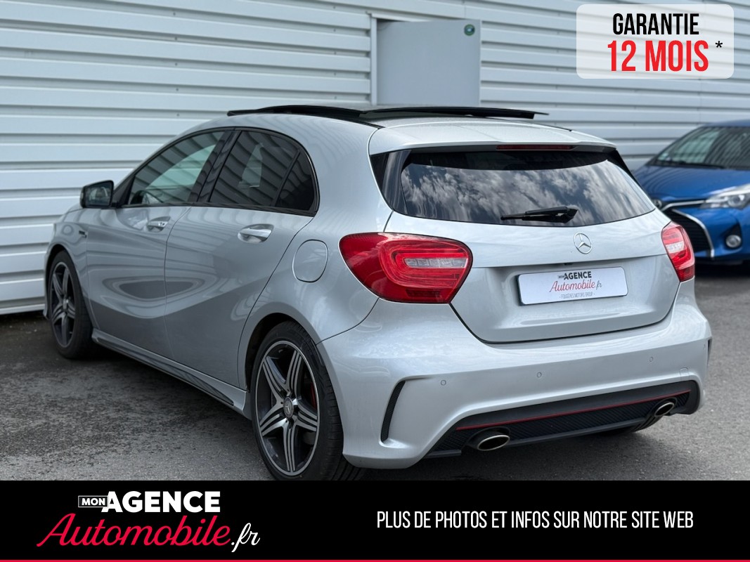 Mercedes CLASSE A 250 SPORT 7G-DCT 2.0i 211 Ch *TOIT OUVRANT*CEINTURES ROUGES*SIEGES CHAUFFANTS*SIEGES ELEC / GARANTIE 12 MOIS