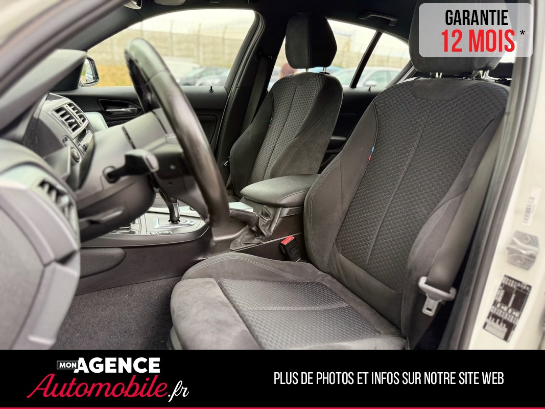 BMW SERIE 1 LCI  (F20) M Sport 5 PORTES 118i 136ch Boite Auto ZF8 *ALCANTARA*SIEGES CHAUFFANTS*RADAR AR / GARANTIE 12 MOIS