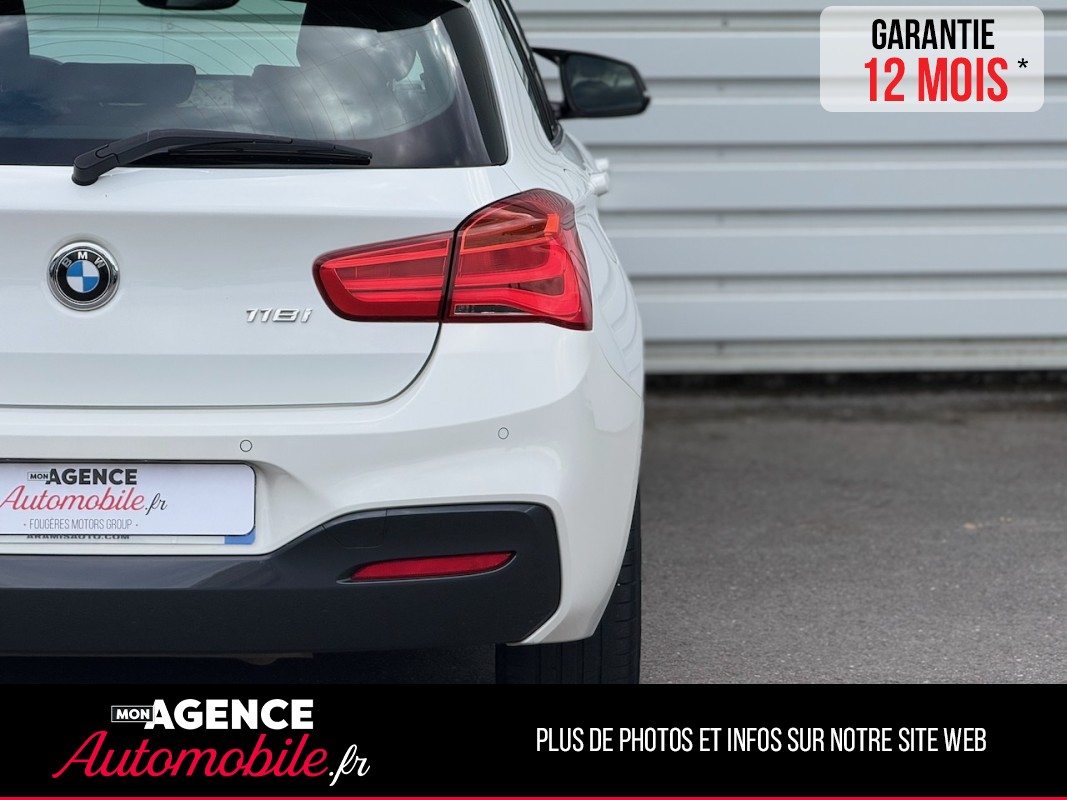 BMW SERIE 1 LCI  (F20) M Sport 5 PORTES 118i 136ch Boite Auto ZF8 *ALCANTARA*SIEGES CHAUFFANTS*RADAR AR / GARANTIE 12 MOIS