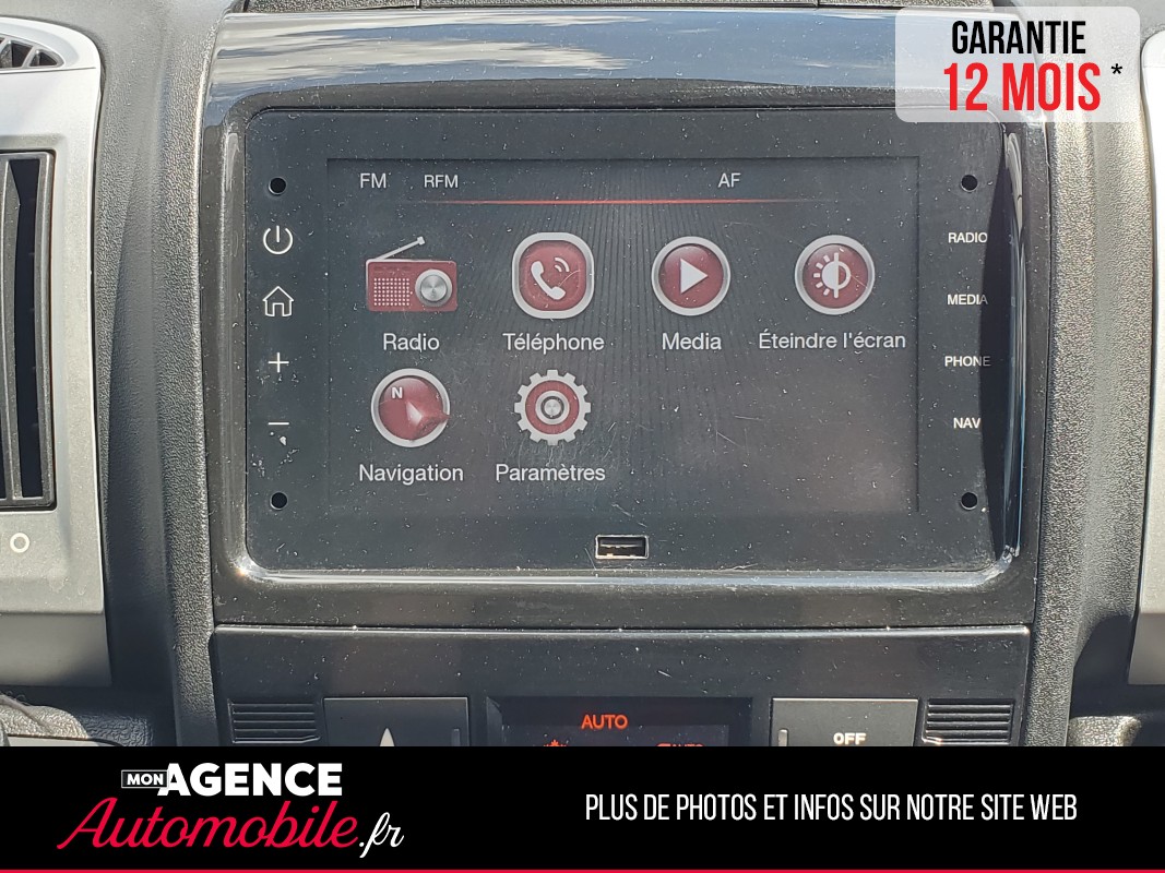 Fiat Ducato 2.3 MULTIJET 160CH L2/H2 BUSINESS BVA9 TVA RÉCUPÉRABLE