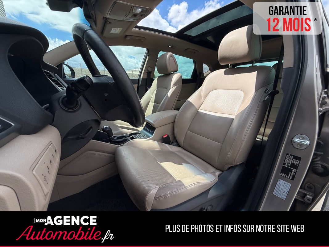Hyundai TUCSON 1.7 CRDi 2WD DCT7 141ch EXECUTIVE *TOIT OUVRANT*SIEGES AV ET VOLANTS CHAUFFANTS & VENTILES*SIEGES CHAUFFANTS AR* / GARANTIE 12 MOIS