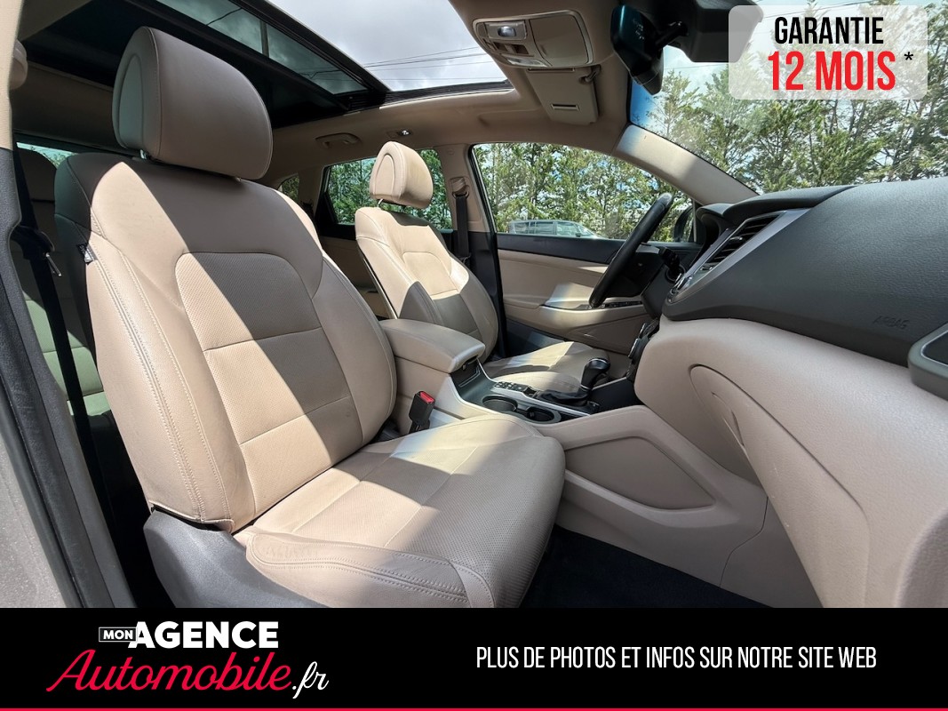 Hyundai TUCSON 1.7 CRDi 2WD DCT7 141ch EXECUTIVE *TOIT OUVRANT*SIEGES AV ET VOLANTS CHAUFFANTS & VENTILES*SIEGES CHAUFFANTS AR* / GARANTIE 12 MOIS