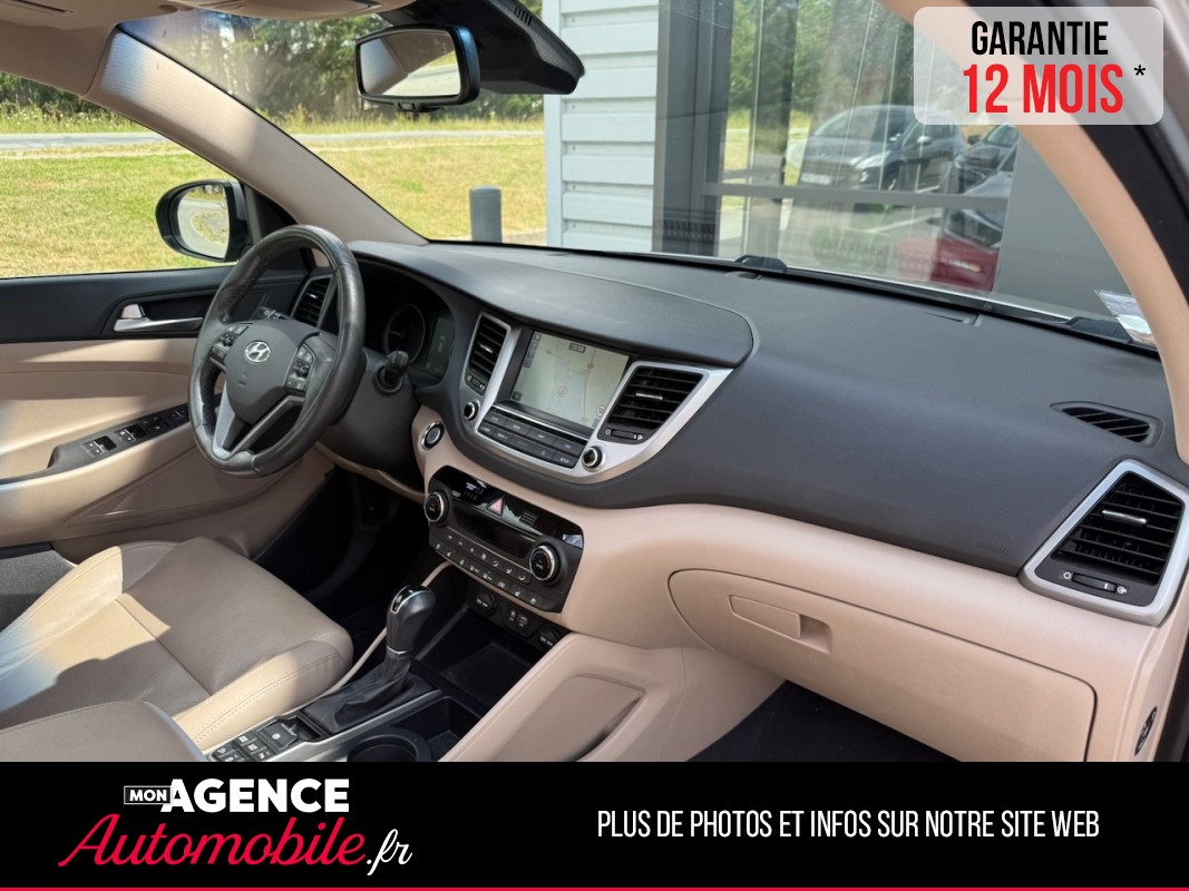 Hyundai TUCSON 1.7 CRDi 2WD DCT7 141ch EXECUTIVE *TOIT OUVRANT*SIEGES AV ET VOLANTS CHAUFFANTS & VENTILES*SIEGES CHAUFFANTS AR* / GARANTIE 12 MOIS