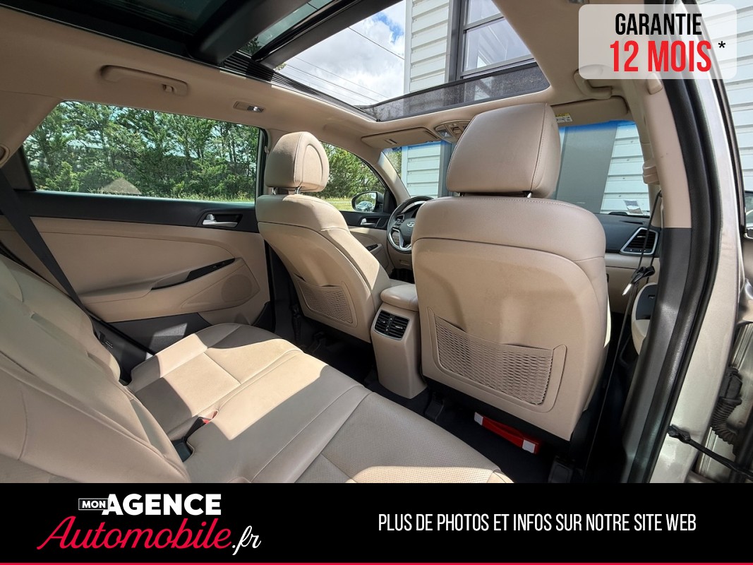 Hyundai TUCSON 1.7 CRDi 2WD DCT7 141ch EXECUTIVE *TOIT OUVRANT*SIEGES AV ET VOLANTS CHAUFFANTS & VENTILES*SIEGES CHAUFFANTS AR* / GARANTIE 12 MOIS