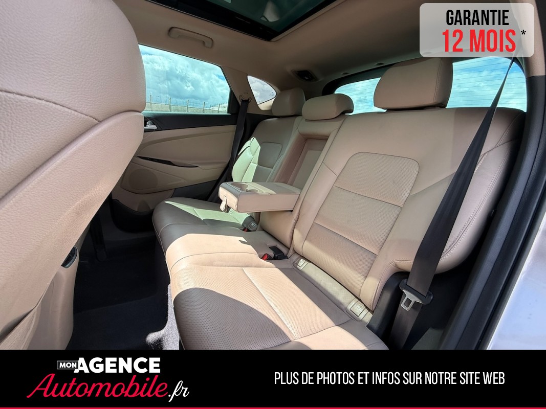 Hyundai TUCSON 1.7 CRDi 2WD DCT7 141ch EXECUTIVE *TOIT OUVRANT*SIEGES AV ET VOLANTS CHAUFFANTS & VENTILES*SIEGES CHAUFFANTS AR* / GARANTIE 12 MOIS