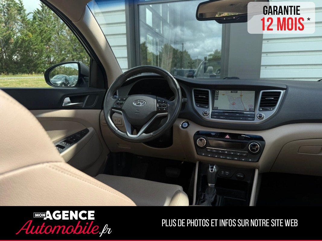Hyundai TUCSON 1.7 CRDi 2WD DCT7 141ch EXECUTIVE *TOIT OUVRANT*SIEGES AV ET VOLANTS CHAUFFANTS & VENTILES*SIEGES CHAUFFANTS AR* / GARANTIE 12 MOIS