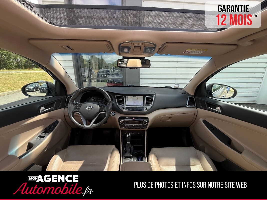 Hyundai TUCSON 1.7 CRDi 2WD DCT7 141ch EXECUTIVE *TOIT OUVRANT*SIEGES AV ET VOLANTS CHAUFFANTS & VENTILES*SIEGES CHAUFFANTS AR* / GARANTIE 12 MOIS