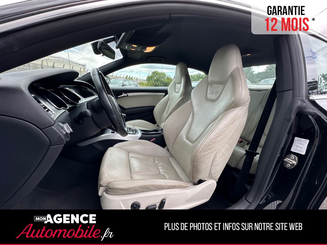 Audi S5 Coupé 4.2 FSi V8 Quattro 354ch *Historique Complet*Sono B&O*Caméra De Recul / GARANTIE 12 MOIS