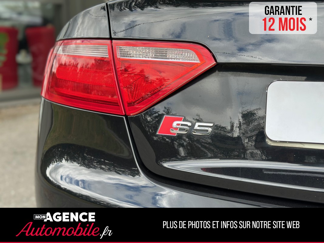 Audi S5 Coupé 4.2 FSi V8 Quattro 354ch *Historique Complet*Sono B&O*Caméra De Recul / GARANTIE 12 MOIS