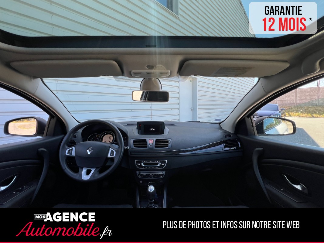 Renault MEGANE III 1.6 16V 110CH BIOETHANOL AUTHENTIQUE ECO² *Toit Pano / GARANTIE 12 MOIS