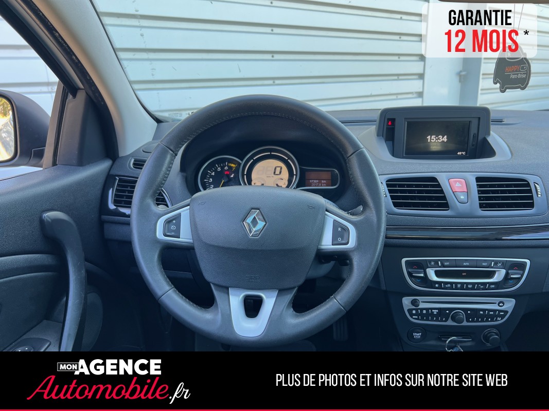 Renault MEGANE III 1.6 16V 110CH BIOETHANOL AUTHENTIQUE ECO² *Toit Pano / GARANTIE 12 MOIS