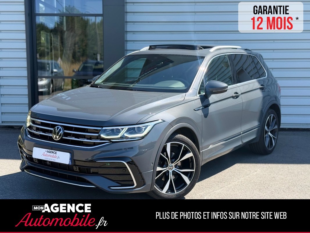 Volkswagen TIGUAN R-LINE EXCLUSIVE 1.5 TSI 150 Ch DSG7 *CAMERA 360*TOIT OUVRANT*Harman Kardon*SIEGE ELEC + CHAUFFANTS / GARANTIE 12 MOIS